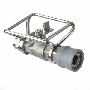 StSt On-Off Valve with protector cage