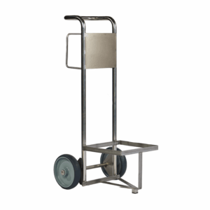 Single Drum Trolley with Hose Hanger & Mounting Plate - Basic Frame