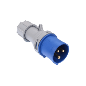 16a 3Pin Blue Plug
