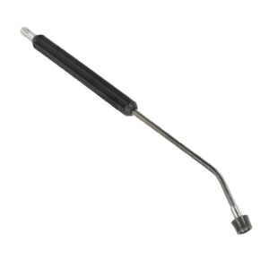 600mm Angled Black