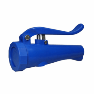 Blue Plastic Shower Nozzle