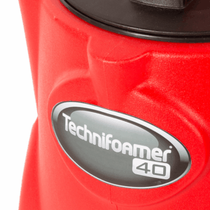 Technifoamer 40 label front